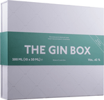THE GIN BOX med 10 x 5 cl. Premium Gin - Gaveide The perfect Ginbox
