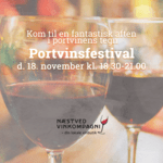 Portvinsfestival - Fredag d. 18. november 2022 kl. 18.30-21.00
