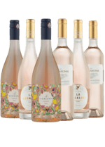 Fransk rosé i smagekasse - pris for 6 flasker - Næstved Vinkompagni