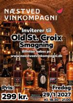 Old St. Croix smagning - Fredag den 29. januar 2027 kl. 18.30-21:00