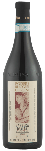Podere Ruggeri Corsini Barbera de'Alba DOC italiensk rødvin