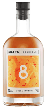 Snaps Bornholm No 8 Chili Honning 50 cl.