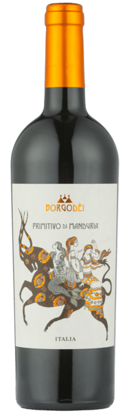 MIREA PRIMITIVO DI MANDURIA - MASSERIA BORGO DEI TRULLI IGP - 17,5 % Alkohol - italiensk rødvin