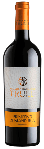 PRIMITIVO DI MANDURIA MASSERIA BORGO DEI TRULLI IGP - italiensk rødvin
