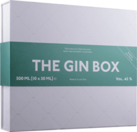THE GIN BOX med 10 x 5 cl. Premium Gin - Gaveide The perfect Ginbox