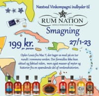 Rum Nation smagning - Fredag den 27. januar kl. 18.30