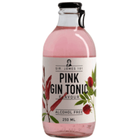 Sir. James 101 - Mocktail - Pink Gin & Tonic