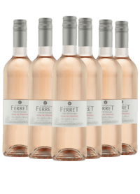 Vignoble Ferret Rosé de Pressée Côtes de Gascogne - Kassekøb 6 flasker - Næstved Vinkompagni