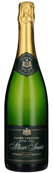 Albert Sounit Crémant de Bourgogne Cuvée Prestige Demi-Sec - Næstved Vinkompagni