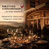 Piemonte smagning, fredag den 2. oktober 2026 - Reservér datoen allerede nu!