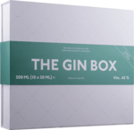 THE GIN BOX med 10 x 5 cl. Premium Gin