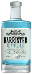 Barrister gin - Blue gin