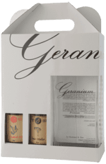 Geranium Gin Gaveæske med 4x20 cl. Fever Tree tonic