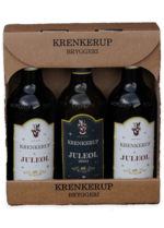 Krenkerup Bryggeri 3-pak juleøl - 3 x flaskeøl i gaveæske á 50 cl.