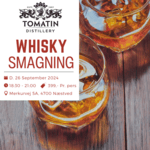 Whiskysmagning - Tomatin m/Regional Sales Manager Nigel Robinson - Torsdag den 26. september 2024