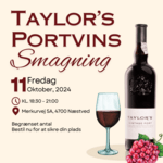 Taylor's Portvinssmagning - fredag D. 11 Oktober 2024 kl. 18.30 - 21.00